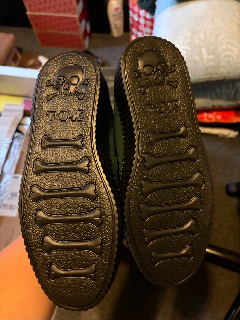 TUK Green Creeper Shoes